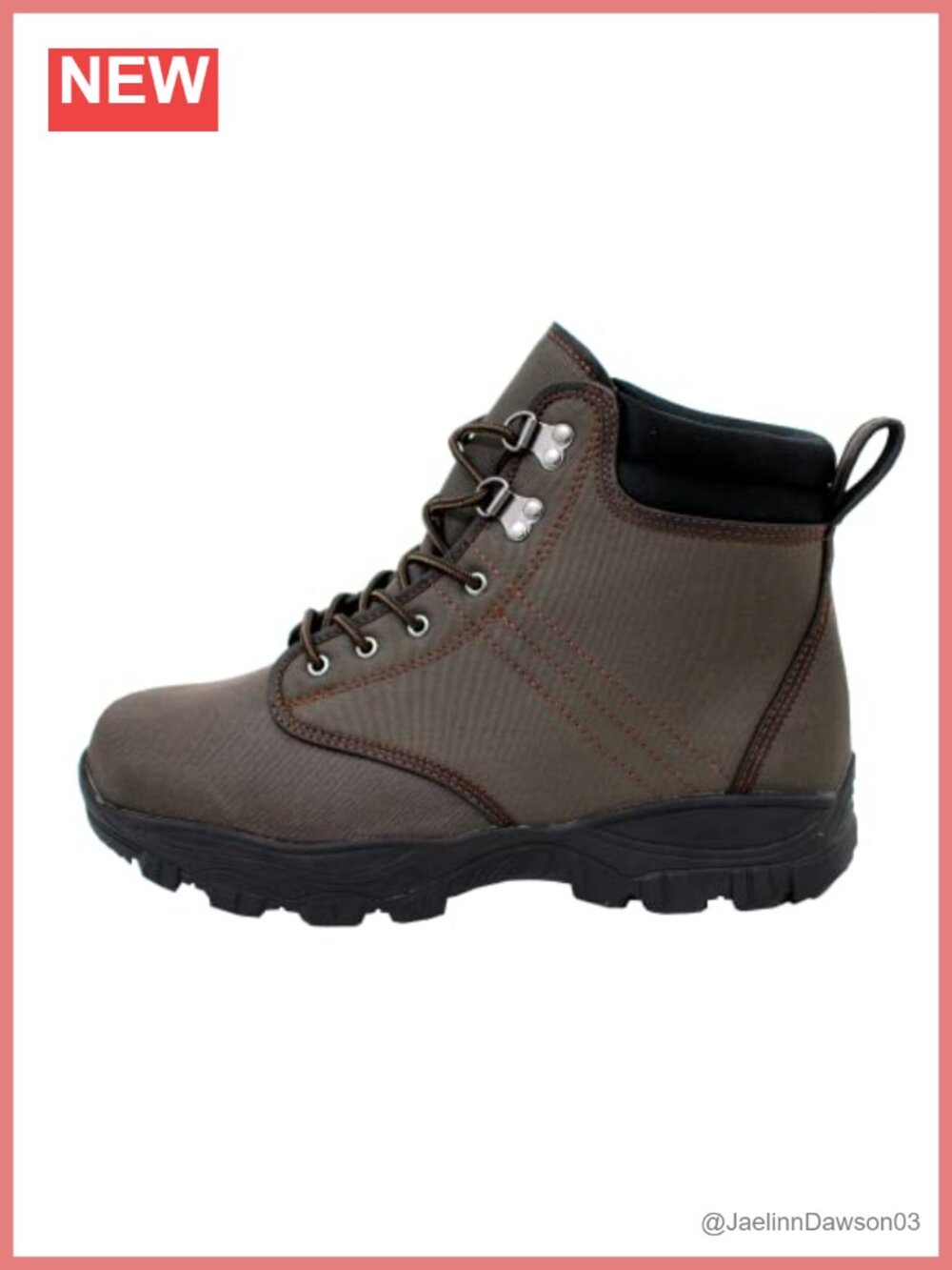 Women's Waterproof Wading Boot Fishing Ankle Lace-Up Nylon